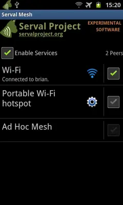 Serval Mesh android App screenshot 0